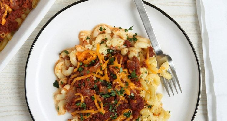 Hamburger Macaroni Casserole