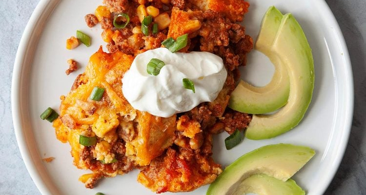 Cornbread Taco Bake