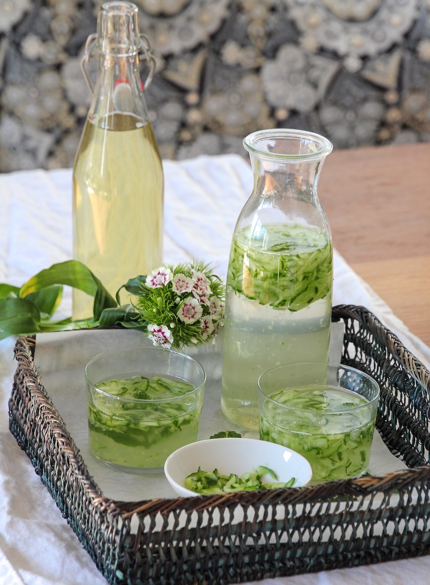 Sekanjabin Cucumber Drink