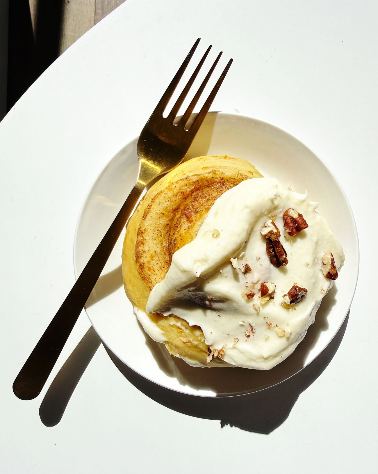 Carrot Cinnamon Rolls Cake