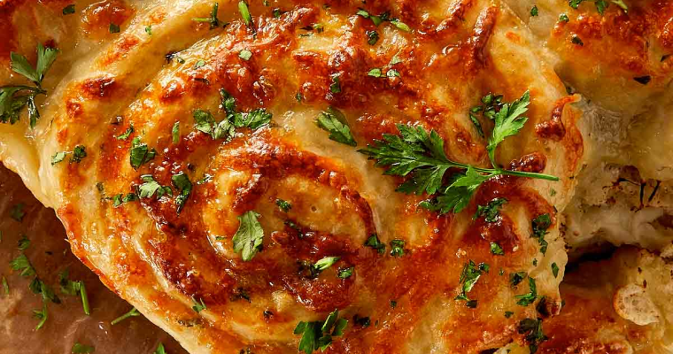 Cheesy Garlic Bread Rolls