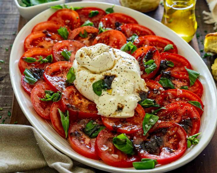 Tomato Burrata Salad
