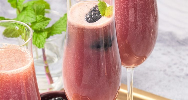 Blackberry Mimosas