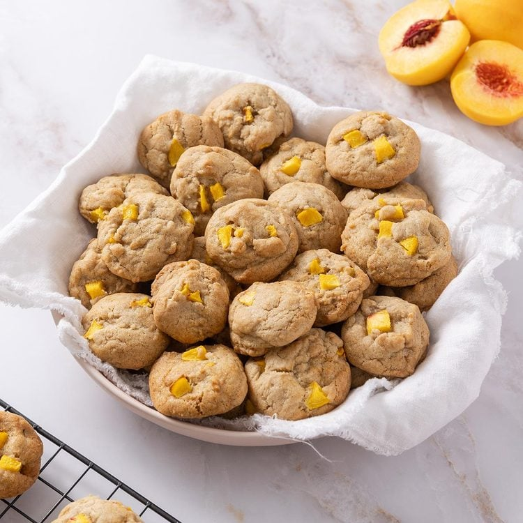 Peach Cobbler Cookies